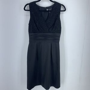 JS Boutique 8 Formal Cocktail Evening Party Dress LBD Glam Prom Goth Black